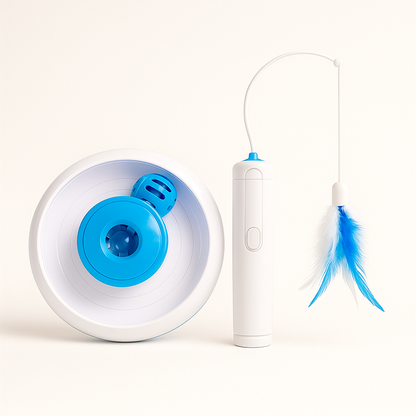 Feather-Whirl Interactive Cat Toy
