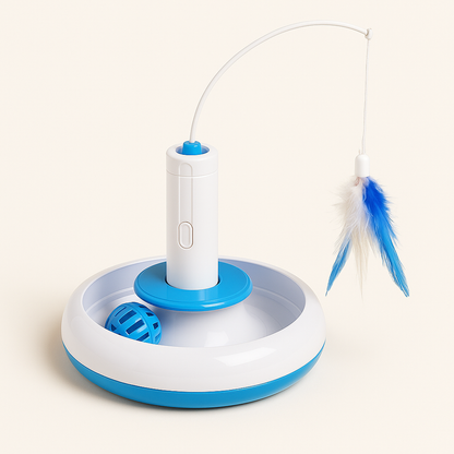 Feather-Whirl Interactive Cat Toy
