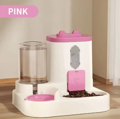 Pet Auto Feeder Water Fountain