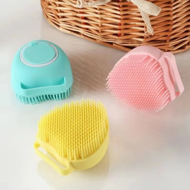 Silicone Pet Bath Brush