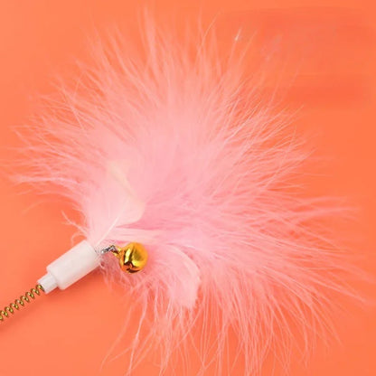 Interactive Feather Cat Teaser