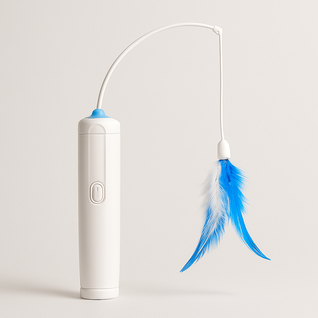 Feather-Whirl Interactive Cat Toy